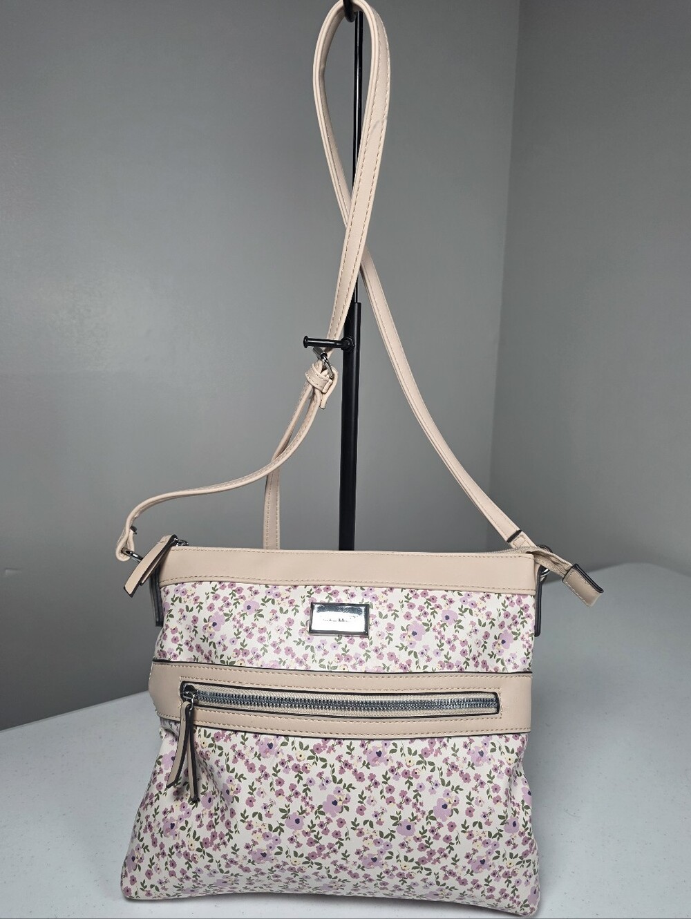 Nine West Coralia Floral Print Crossbody Bag